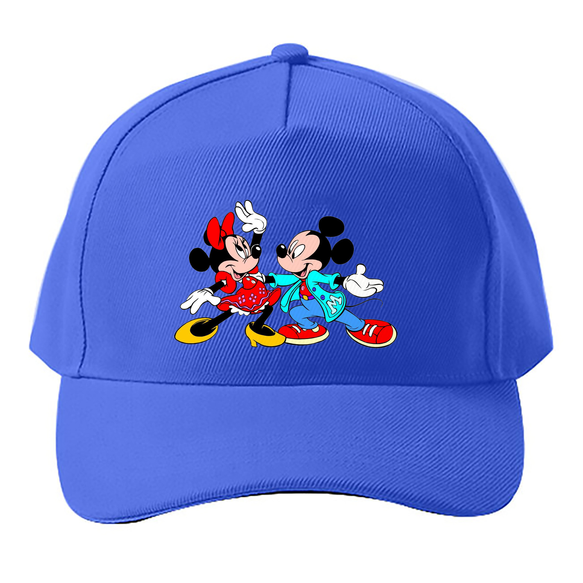 （画像用） ミッキーマウス Mickey Mouse ベースボールキャップ 綿100％ 男女兼用 帽子 スポーツ